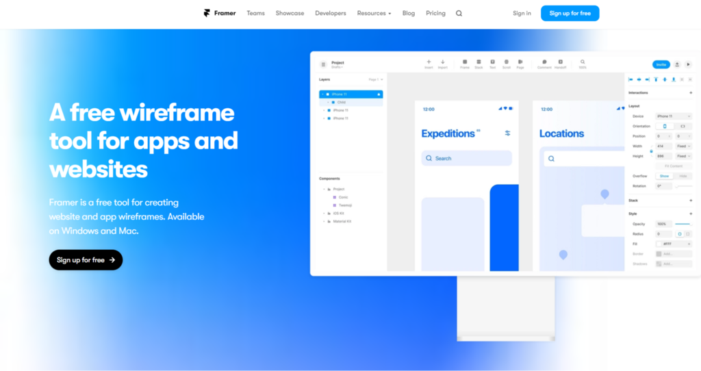 Framer Dashboard