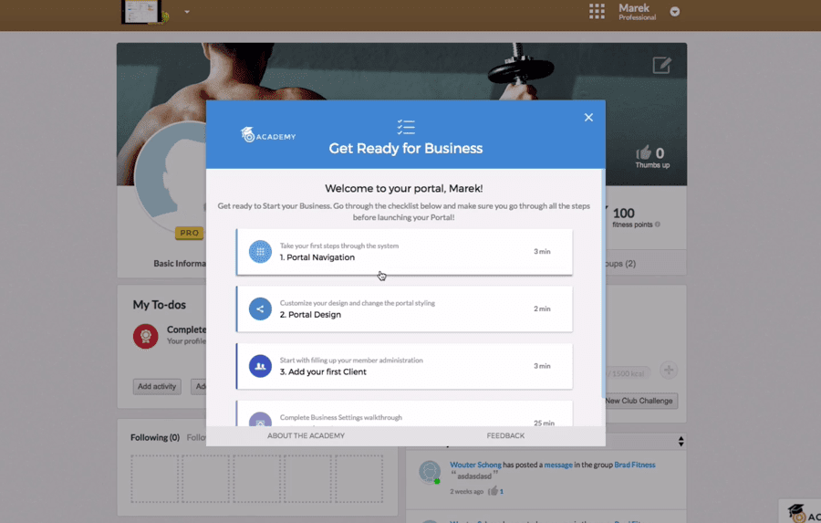 Inline Manual Dashboard