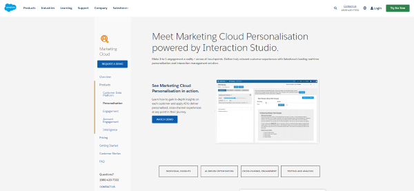 Salesforce Dashboard